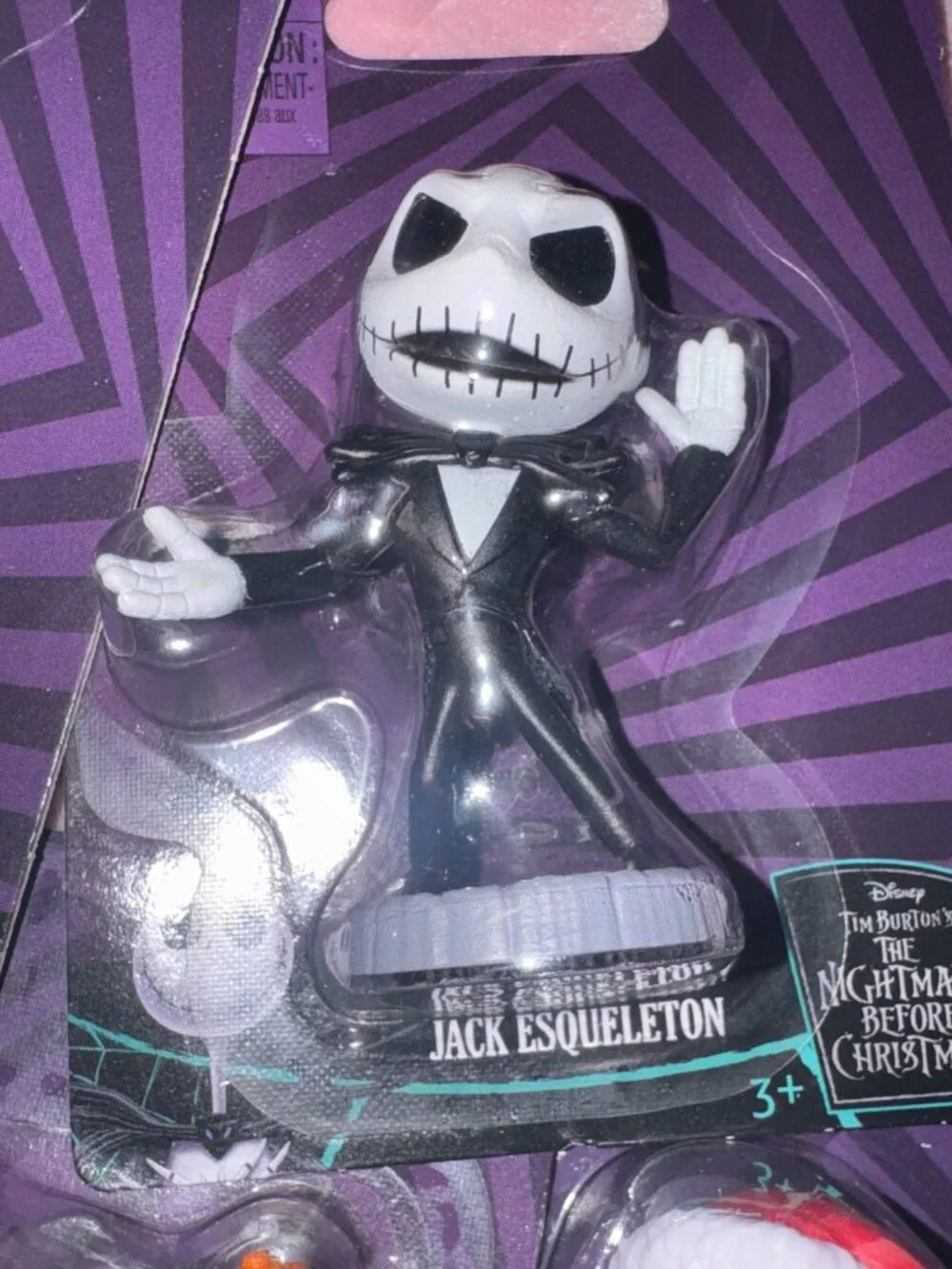 Set of (5) New Nightmare Before Christmas Mini Figures Cake Toppers Toys Sealed